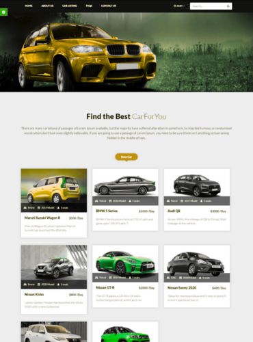 Car Rental System